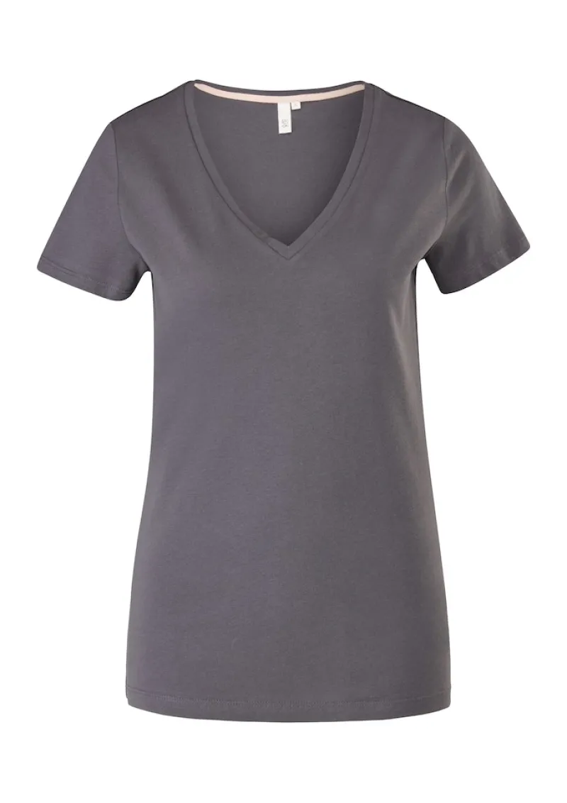 QS Shirts*T-Shirt Grau
