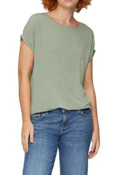 QS Shirts*T-Shirt Grün