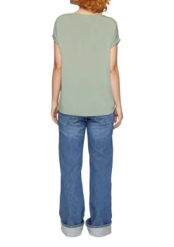 QS Shirts*T-Shirt Grün