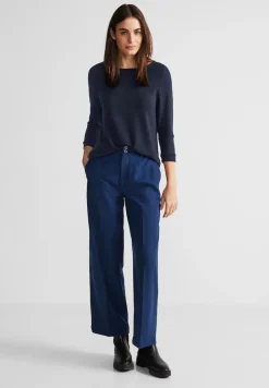 Street One Shirts*T-Shirt im Lagenlook deep blue