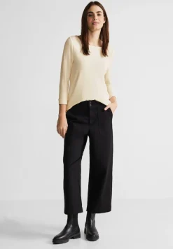 Street One Shirts*T-Shirt im Lagenlook lucid white