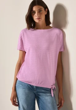 Cecil Shirts*T-Shirt in Smok-Optik cherry blossom pink