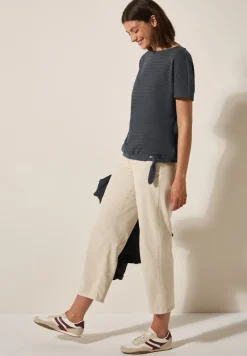 Cecil Shirts*T-Shirt in Smok-Optik volcanic grey