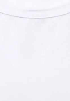 Street One Shirts*T-Shirt in Unifarbe white