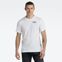 G-star Raw Shirts*T-Shirt mit Backprint white