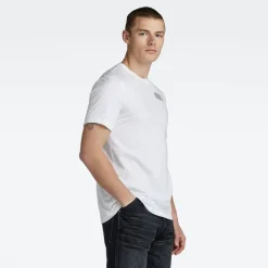 G-star Raw Shirts*T-Shirt mit Backprint white