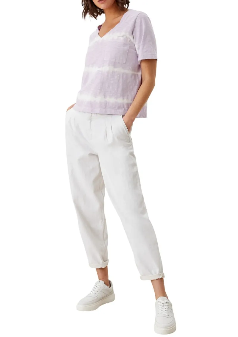 s.Oliver Shirts*T-Shirt mit Batikmuster Lila