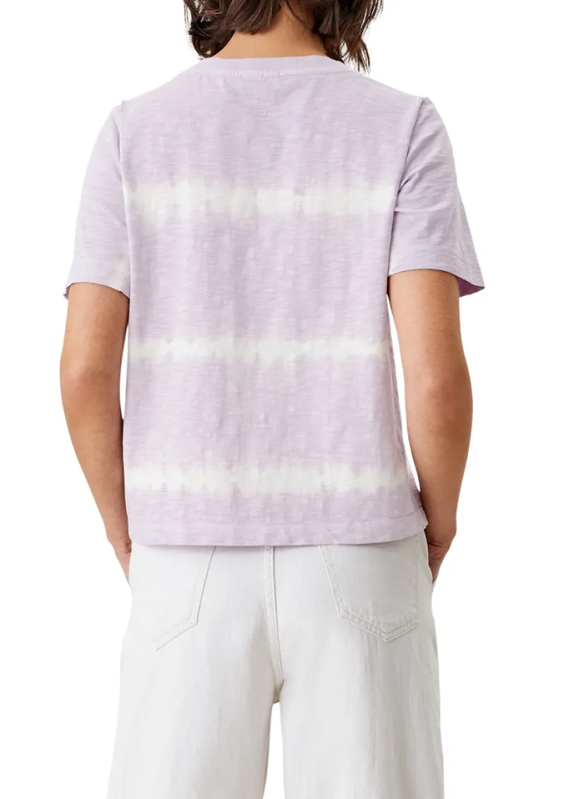 s.Oliver Shirts*T-Shirt mit Batikmuster Lila