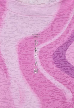 Cecil Shirts*T-Shirt mit Burn Out Look bloomy pink