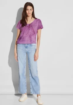 Street One Shirts*T-Shirt mit Farbverlauf magnolia pink