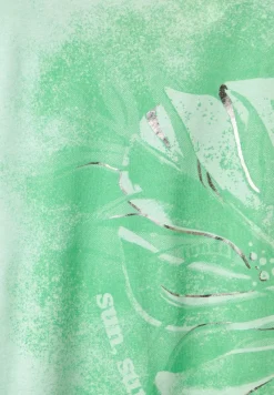 Cecil Shirts*T-Shirt mit Fotoprint fresh salvia green