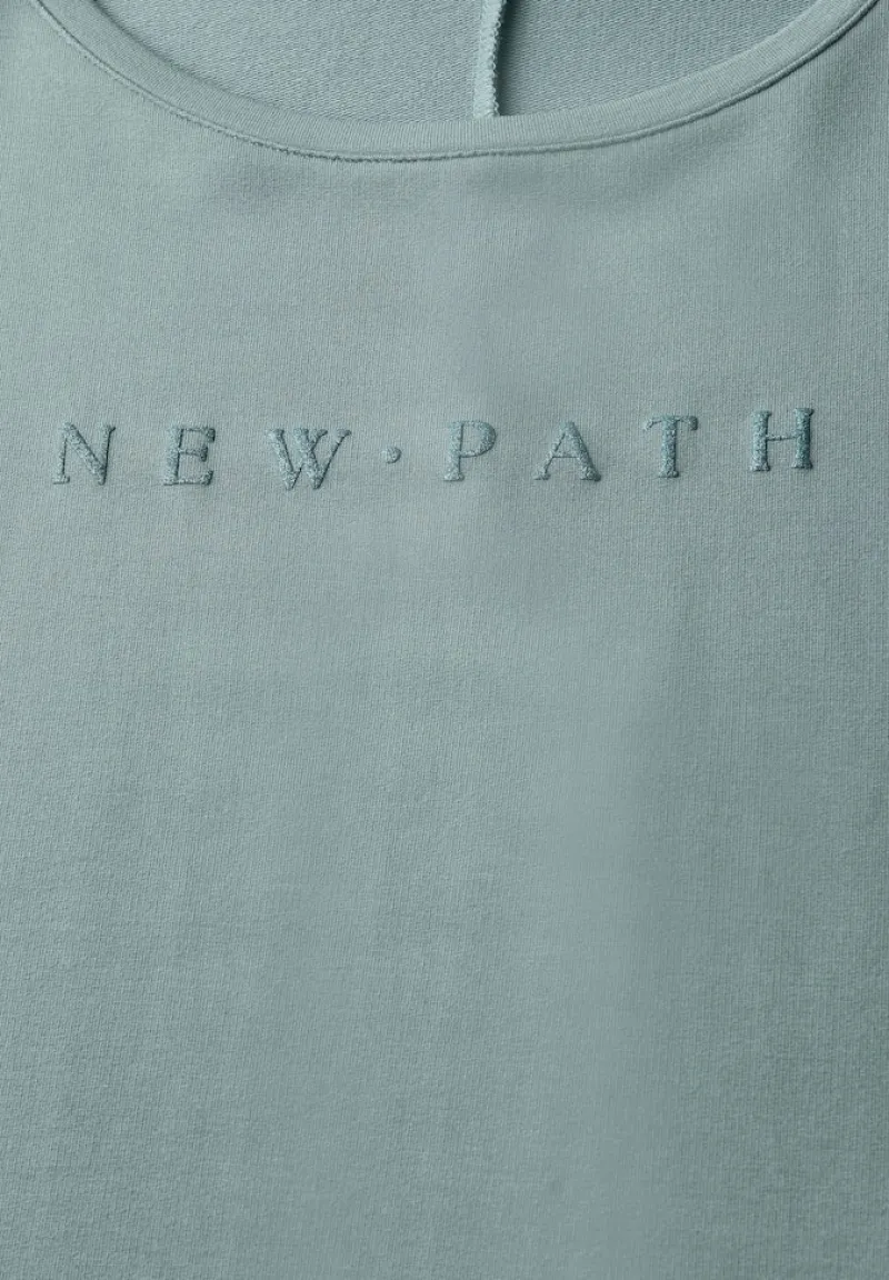 Street One Shirts*T-Shirt mit Glitzerdetails arona blue