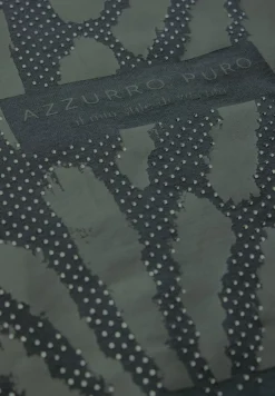 Cecil Shirts*T-Shirt mit Glitzer-Print slate khaki