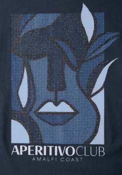 Cecil Shirts*T-Shirt mit Print urban navy blue