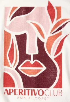 Cecil Shirts*T-Shirt mit Print vanilla white