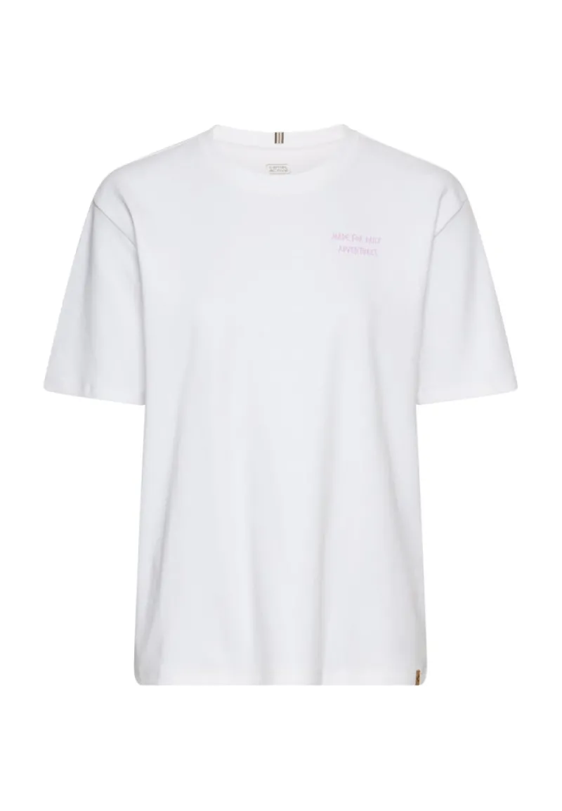 Camel Active Shirts*T-Shirt mit Rückenprint placement nature