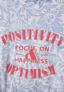 Cecil Shirts*T-Shirt mit Schleifendetail marina blue