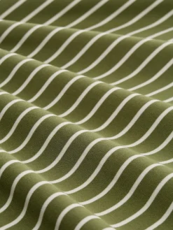 Tom Tailor Shirts*T-Shirt mit Streifenmuster green offwhite tee stripe