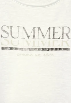 Street One Shirts*T-Shirt mit Wording off white