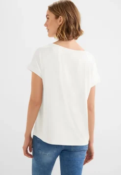 Street One Shirts*T-Shirt mit Wording off white