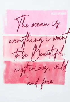 Street One Shirts*T-Shirt mit Wording Print white