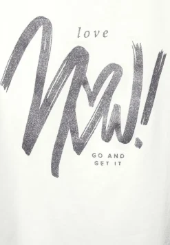 Street One Shirts*T-Shirt mit Wordingprint off white