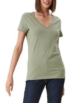 QS Shirts*T-Shirt olive