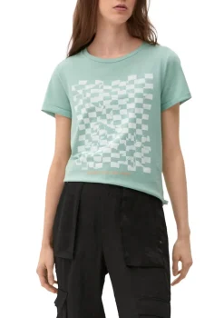 QS Shirts*T-Shirt türkis2
