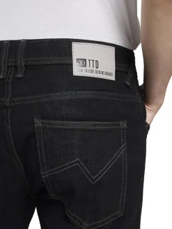 Tom Tailor Denim Jeans*TTAEDAN STRAIGHT Jeans Dark Blue Denim