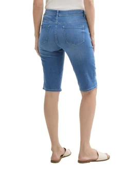 Tom Tailor Shorts*TTALEXA SLIM BERMUDA Jeans Shorts clean mid stone blue denim