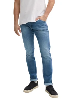 Tom Tailor Jeans*TTJOSH REGULAR SLIM Jeans used mid stone blue denim