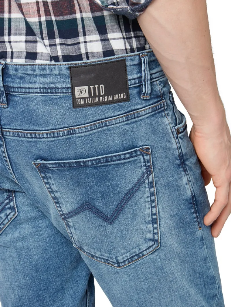 Tom Tailor Denim Jeans*TTPIERS SLIM Jeans light stone wash denim
