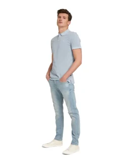 Tom Tailor Denim Jeans*TTPIERS Slim Jeans used bleached blue denim