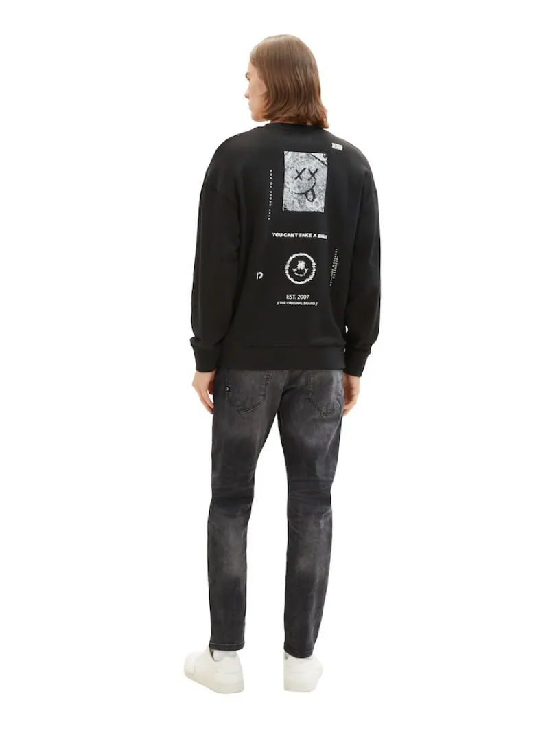 Tom Tailor Denim Jeans*TTTAPERED SLIM Jeans used mid stone grey denim