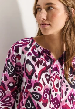 Cecil Blusen*Tunika Bluse mit Print bloomy pink
