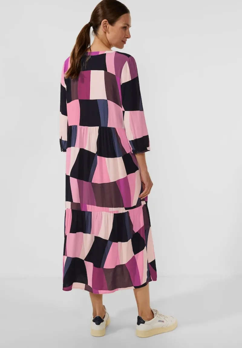 Street One Kleider*Tunika Ethnokleid mit Print legend rose