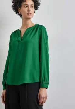 Street One Blusen*Tunika in Unifarbe vibrant green