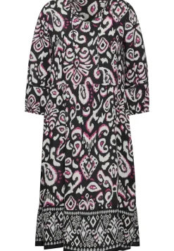 Cecil Kleider*Tunika Kleid mit Print Black