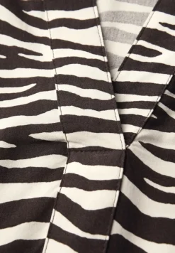 Street One Blusen*Tunika mit Zebra Print deep roast brown