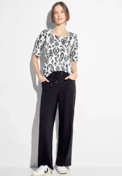 Cecil Shirts*Tunika T-Shirt vanilla white