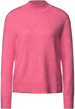 STREET ONE STUDIO Pullover & Sweatshirts*Turtleneck Pullover candy pink mel.