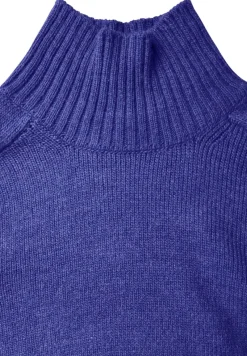 STREET ONE STUDIO Pullover & Sweatshirts*Turtleneck Pullover force blue mel.