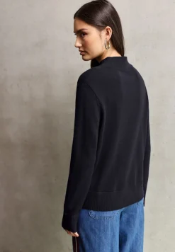 STREET ONE STUDIO Pullover & Sweatshirts*Turtleneck Pullover ink blue night