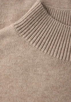 STREET ONE STUDIO Pullover & Sweatshirts*Turtleneck Pullover sandstone beige mel.