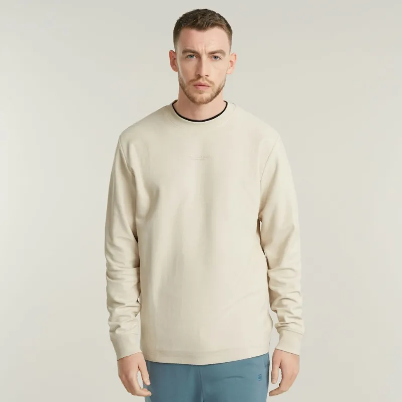 G-star Raw Pullover & Sweatshirts*Tweeter r t ls Whitebait
