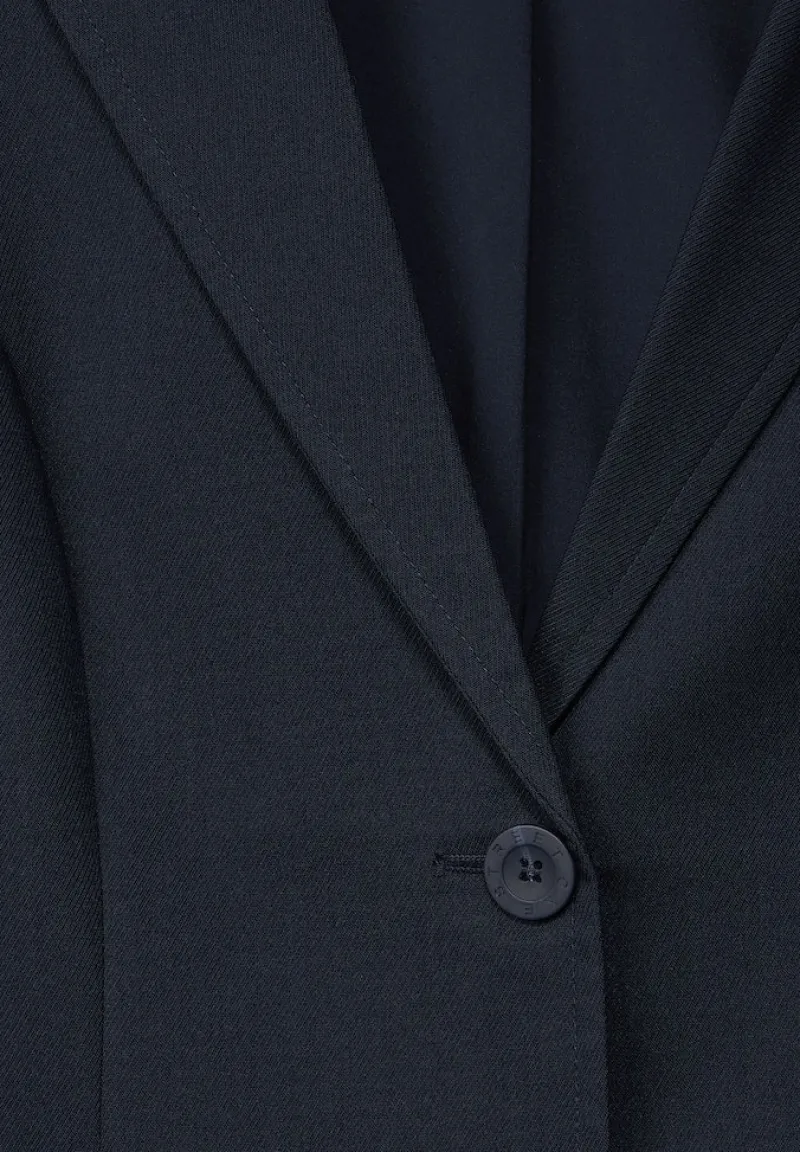 Street One Jacken*Twill Blazer in Unifarbe deep blue