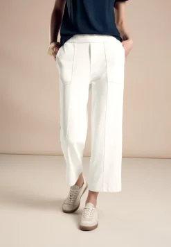 Street One Shorts*Twill Hose Techno Stretch off white