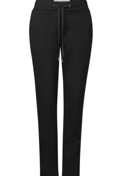STREET ONE STUDIO Hosen*Twill Jogger Black