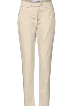 STREET ONE STUDIO Hosen*Twill Jogger vanilla sky
