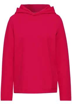 Cecil Pullover & Sweatshirts*Twill Sweat Hoodie granita red